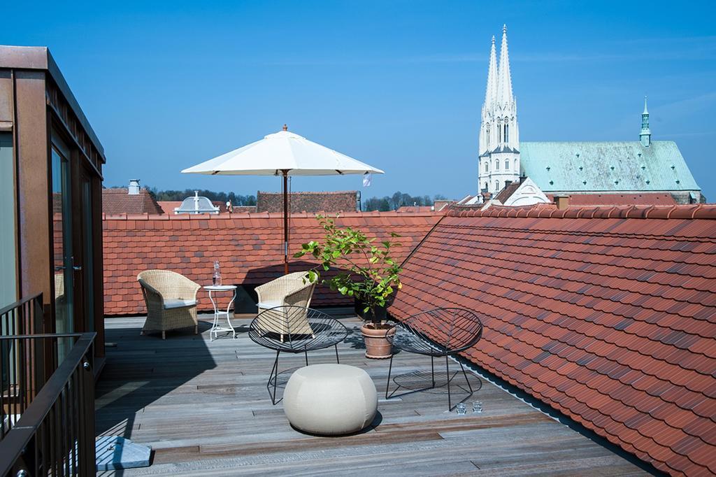 Emmerich Hotel Goerlitz 외부 사진 Roof terrace